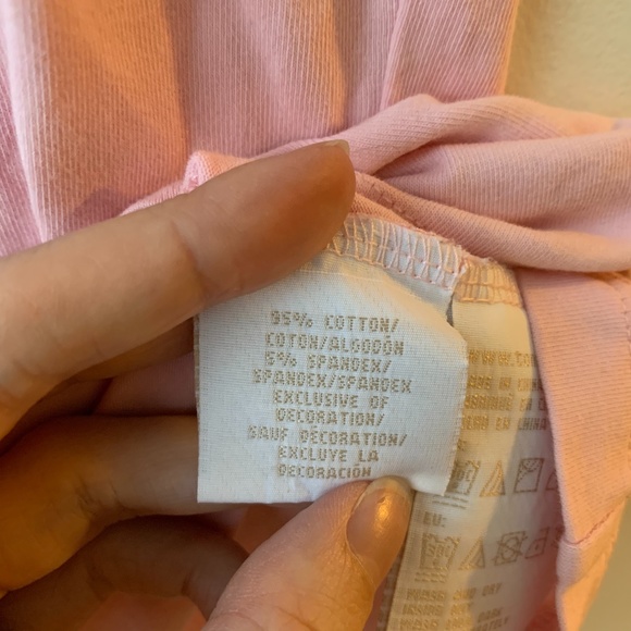 Tommy Hilfiger Pink Print Tee - Picture 5 of 5